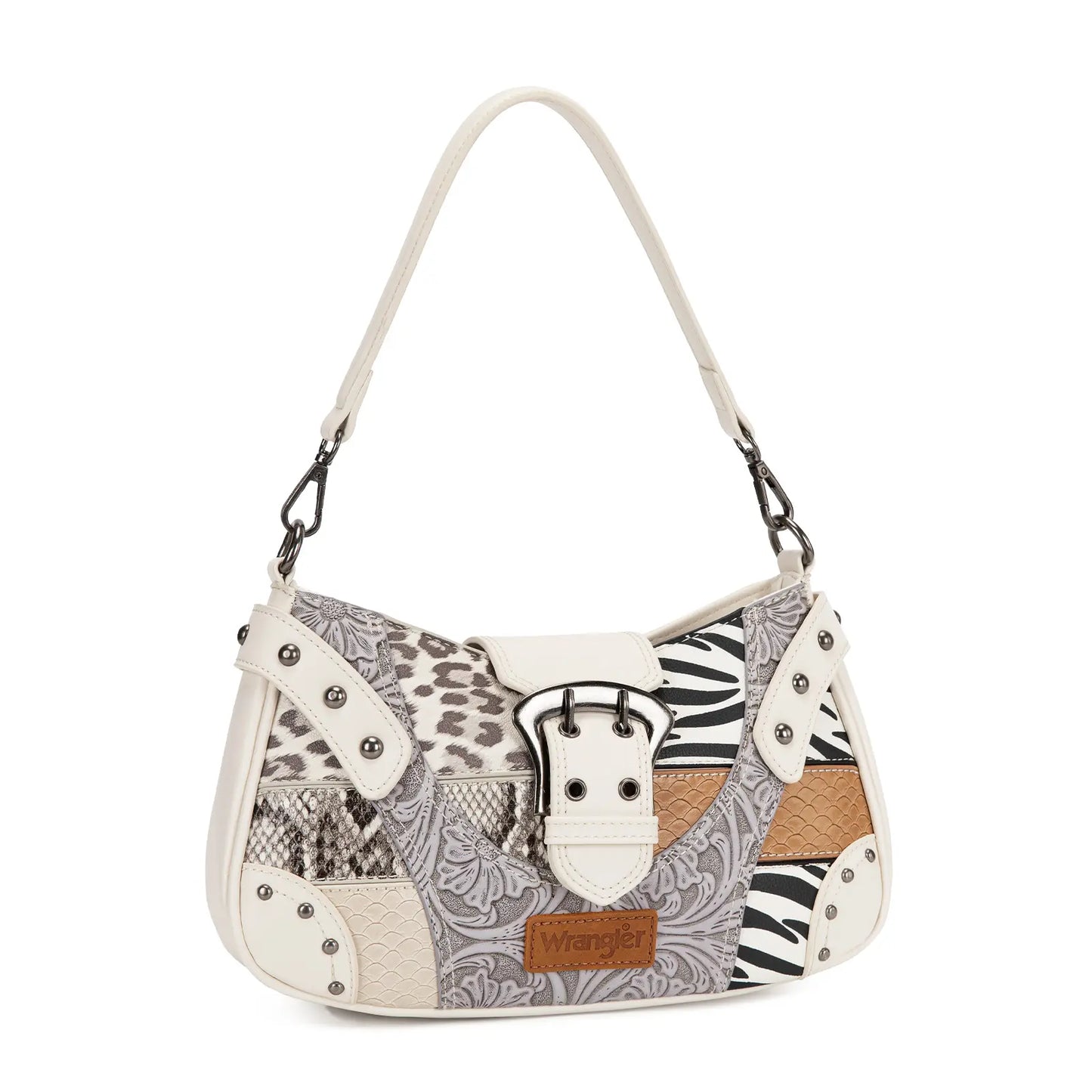 Wrangler Hobo Purse for Women  Shoulder Purses Bag with Detachable Strap Bohemian Crossbody Bag