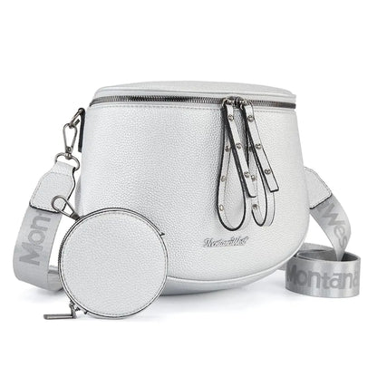 Montana West Large Fanny Pack Crossbody Sling Bags  with Adjustable Strap and Coin Purse